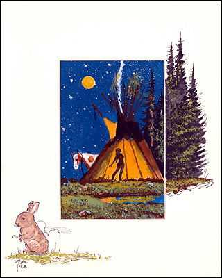 "Birdwing`s Tipi" by William T. Zivic